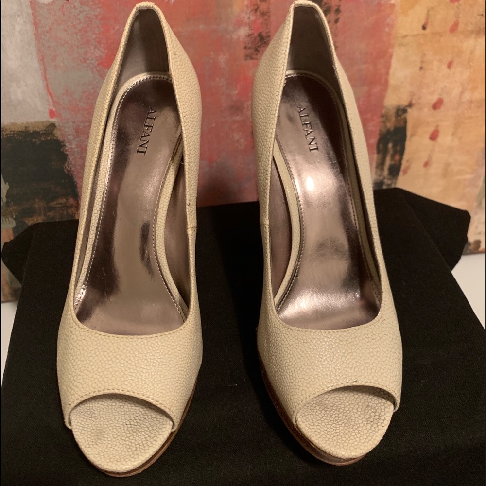 Alfani Luscious Platform Pump